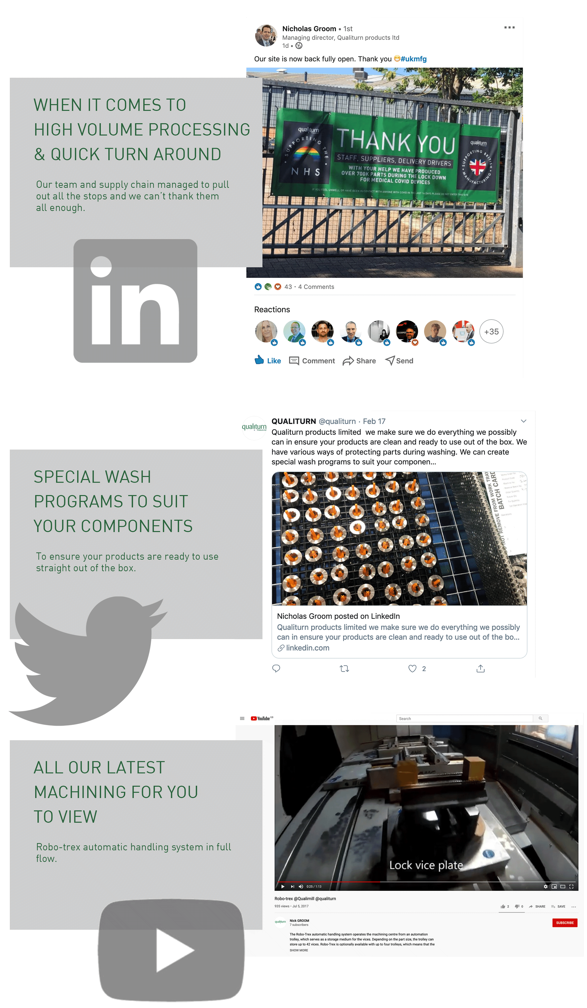 Qualiturn Social Media Posts